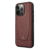 Mercedes Leather Urban Line - iPhone 13 Pro Case (red)