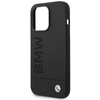 BMW Silikon Signature Logo Magsafe - iPhone 14 Pro Tasche (schwarz)