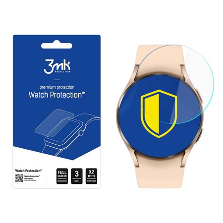 3mk Watch Protection ARC+ - Ochranná fólie pro Samsung Galaxy Watch 4 40mm (3 ks)