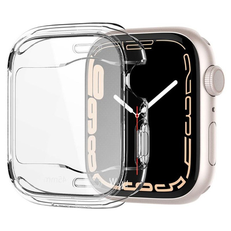 Spigen Ultra Hybrid - Case for Apple Watch 7/8/9 45 mm (Transparent)