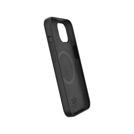 PURO ICON MAG - pouzdro MagSafe pro iPhone 14 / 13 (černé)