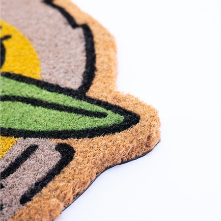 Star Wars - Paillasson en forme de Yoda pour bébé (40 x 60 cm)