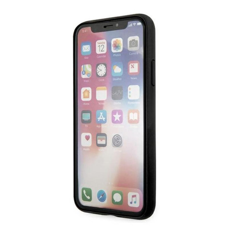 Guess 4G Triangle Kollektion - iPhone Xs / X Tasche (grau)