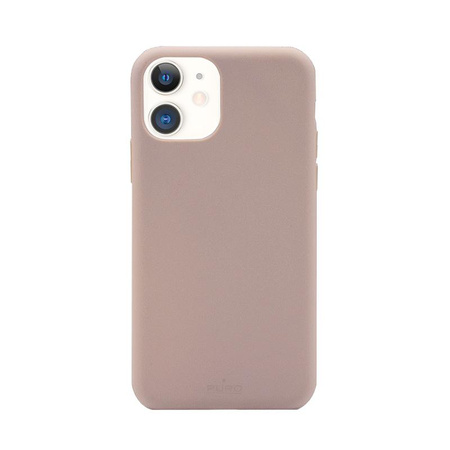 PURO Green Compostable Eco-friendly Cover - Eco-friendly case for iPhone 12 Mini (sand pink)