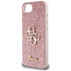 Guess Fixed Glitter Big 4G - Tasche für iPhone 16e (rosa)