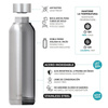 Quokka Solid - Stainless Steel Thermal Bottle 510 ml (Orchid Pink)