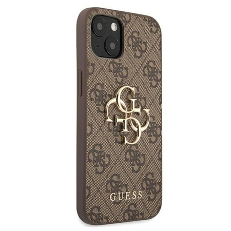 Guess 4G Big Metal Logo - Coque iPhone 13 (marron)