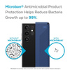 Speck Presidio2 Grip - Samsung Galaxy S22 Ultra tok MICROBAN bevonattal (Coastal Blue/Storm blue)