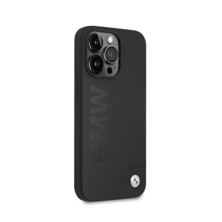 BMW Silicone Signature Logo Magsafe - iPhone 13 Pro Case (noir)