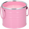 Arti Casa - Anti-Koma-Zitronella-Kerze im Eimer (rosa)