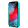 Karl Lagerfeld Choupette Head - pouzdro pro iPhone 12 Pro Max (fluo modré)