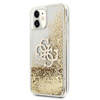 Pouzdro Guess Liquid Glitter 4G Big Logo - iPhone 11 (zlaté)