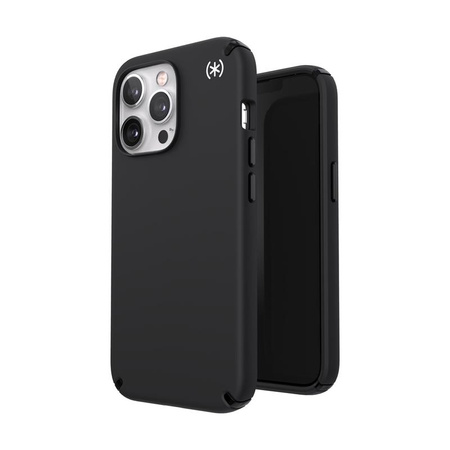 Speck Presidio2 Pro + MagSafe - iPhone 13 Pro Tasche mit MICROBAN Beschichtung (Schwarz)