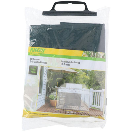 WODOODPORNY POKROWIEC NA GRILLA OSŁONA OCHRONNA ODPORNY ZIELONY KINZO