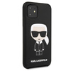 Karl Lagerfeld Fullbody szilikon Iconic - iPhone 11 tok (fekete)