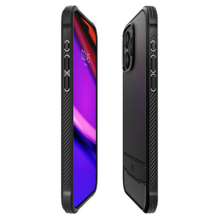Spigen Rugged Armor MagSafe - Case for iPhone 15 Pro Max (Matte Black)