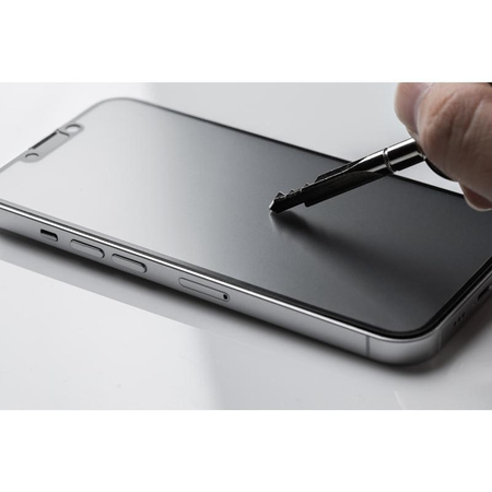 Moshi iVisor AG - Film de protection d'écran mat pour iPhone 13 / iPhone 13 Pro (cadre noir)