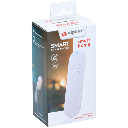 Alpina - Dálkové ovládání pro nezávislé ovládání chytrých žárovek Alpina