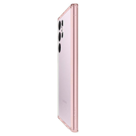 Spigen Ultra Hybrid - Etui pour Samsung Galaxy S23 Ultra (Rose Crystal)