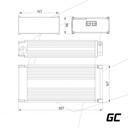 Green Cell - Batterie 15Ah (540Wh) pour vélo électrique E-Bike 36V