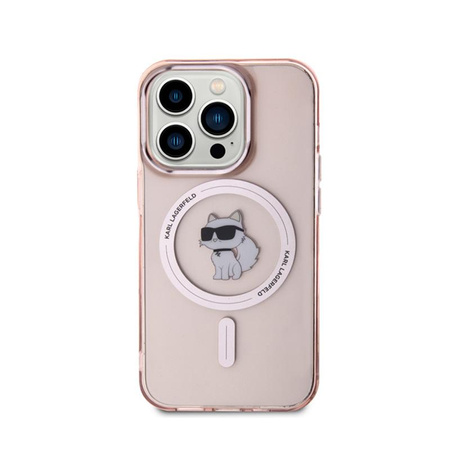 Karl Lagerfeld IML Choupette MagSafe - Case for iPhone 15 Pro (pink)