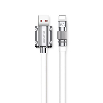 WEKOME WDC-186 Wingle Series - připojovací kabel USB-A na Lightning s rychlým nabíjením 1 m (bílý)