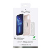 PURO ICON MAG - pouzdro MagSafe pro iPhone 14 / 13 (prašně růžová)
