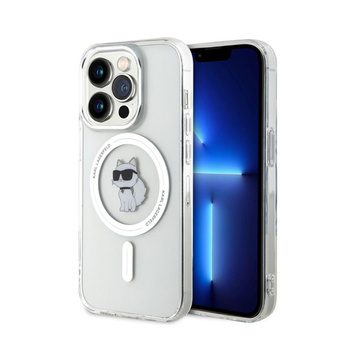 Karl Lagerfeld IML Choupette MagSafe - iPhone 15 Pro Case (Transparent)