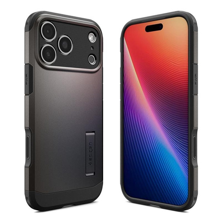 Spigen Tough Armor T Mag MagSafe - Hülle für iPhone 17 Pro (Gunmetal)