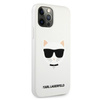 Karl Lagerfeld Choupette Head Silicone - iPhone 12 Pro Max Case (white)