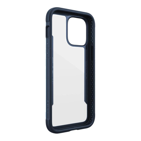 X-Doria Raptic Shield - Alumínium tok iPhone 14 Pro Max (Drop-Tested 3m) (Marine Blue)