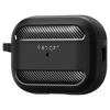 Spigen Rugged Armor - Gehäuse für Apple AirPods Pro 1 / 2 (Schwarz)