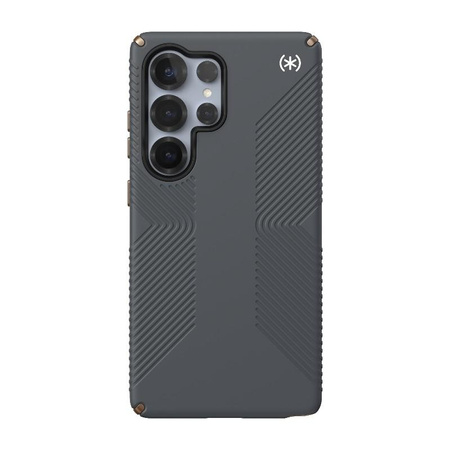 Speck Presidio2 Grip Magnet - pouzdro Samsung Galaxy S25 Ultra MagSafe (Charcoal Grey/Cool Bronze/White)