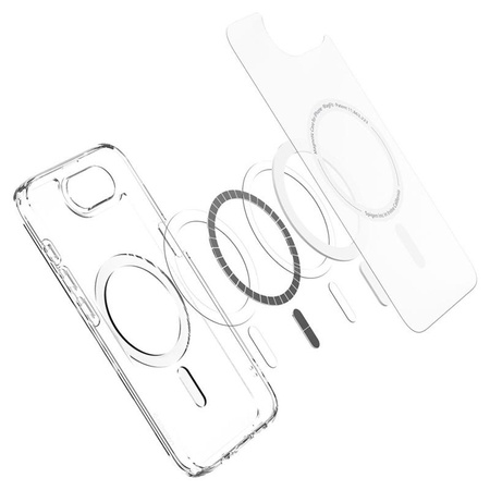 Spigen Ultra Hybrid MagSafe - étui pour iPhone 16e (Frost White)