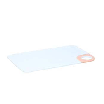 Alpina - Planche à découper en plastique durable (manche orange)