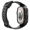 Spigen Rugged Armor Pro - Armband mit Gehäuse für Apple Watch Ultra 49 mm (Schwarz)