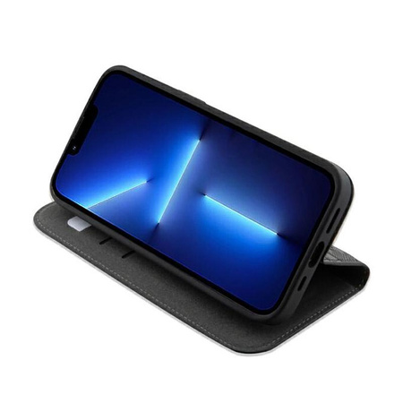 Karl Lagerfeld Booktype Saffiano Monogram - Coque pour iPhone 14 Pro (Noir)