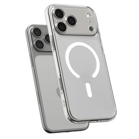 ETUI DO IPHONE 17 PRO do MAGSAFE SPIGEN ULTRA HYBRID ORYGINALNE BEZBARWNE