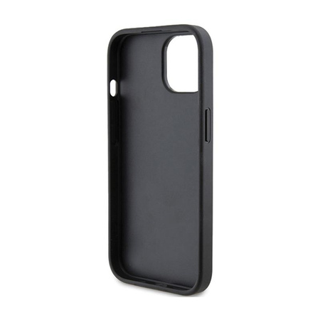 Karl Lagerfeld Quilted K Pattern - iPhone 15 Case (black)
