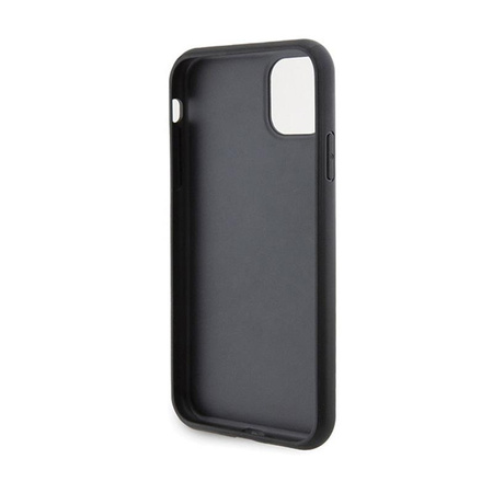 Karl Lagerfeld Gestepptes K-Muster - iPhone 11 Tasche (schwarz)