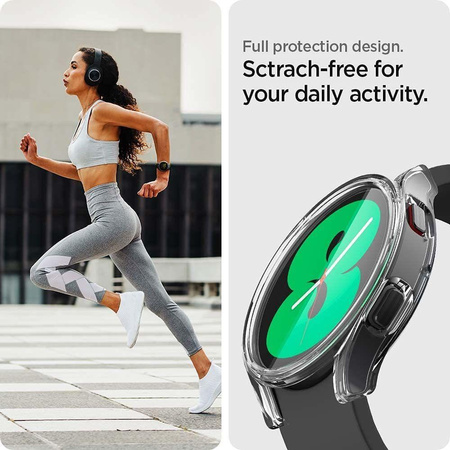 Spigen Ultra Hybrid – Obudowa do Samsung Galaxy Watch 4 / 5 44 mm (Przezroczysty)