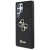 Guess Fixed Glitter Big 4G Metal Logo - Case for Samsung Galaxy S25 Ultra (black)