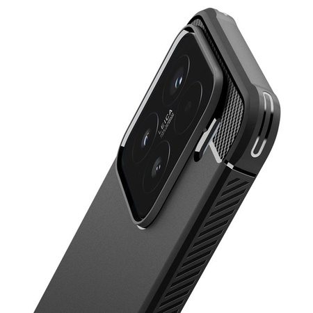 Spigen Rugged Armor - tok Xiaomi 15 (matt fekete)