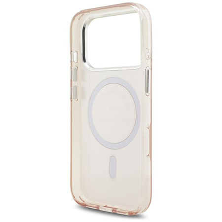 Karl Lagerfeld IML Karl RSG Logo MagSafe - Pouzdro pro iPhone 17 Pro (růžové)