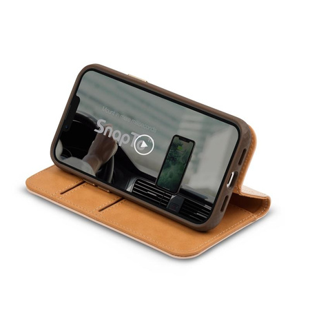 Moshi Overture - 3-in-1 iPhone 13 Flip Case (antibakterielles NanoShield™) (Luna Pink)