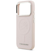 ETUI DO IPHONE 17 PRO do MAGSAFE KARL LAGERFELD ORYGINALNE RÓŻOWE SKÓRZANE