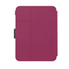 Speck Balance Folio - iPad mini 6 (2021) Hülle mit MICROBAN Beschichtung (Very Berry Red Slate Grey)