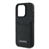 Karl Lagerfeld Cardslots Monogramm - iPhone 16 Pro Max Tasche (schwarz)