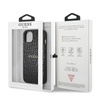 Guess Croco Stamp Lines - iPhone 13 Tasche (schwarz)