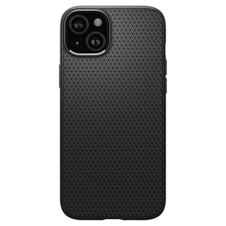Spigen Liquid Air - tok iPhone 15 Plus készülékhez (matt fekete)